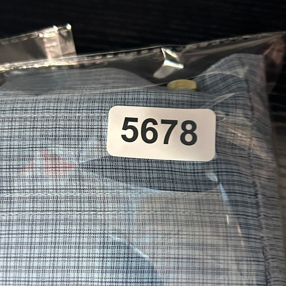The North Face Hiking Shirt Mens XXL Blue Short Sleeve Performance Outdoor Check